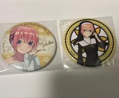 五等分の花嫁 中野一花 キャラポップアップストア スイーツパーティー 缶バッジ