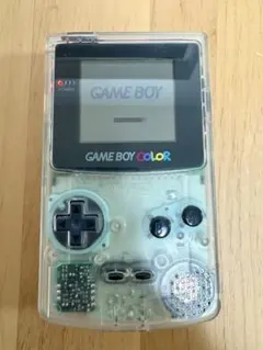 ゲームボーイ カラー 本体 クリア スケルトン