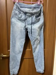BAYFLOW DENIM ジョガーパンツ S ライトブルー