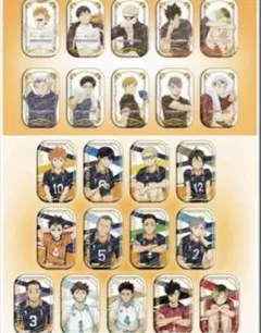 ハイキュー!! スクエア缶バッジセット