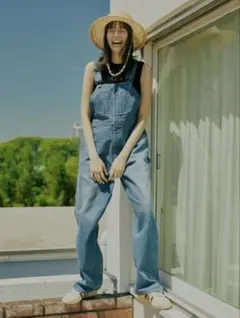 Spick & Span 佐藤栞里コラボ デニムサロペット36のサムネイル