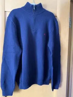 ポロラルフローレン ハーフジップニット サイズM