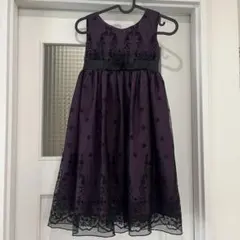 motherwaysPrincess 刺繍ドレス パープル130cm ハロウィン