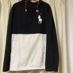 ポロ　ラルフローレン アノラック パーカー ビッグポニー　プルオーバー　y2k