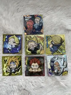 僕のヒーローアカデミア ステッカー シール ウエハース 7枚セット