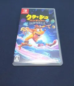 【美品】クラッシュ・バンディクー4 とんでもマルチバース Switch版