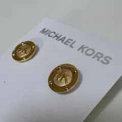 Michael Kors ピアス MKロゴ ゴールド シンプル 上品のサムネイル