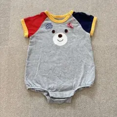 【ミキハウス（ホットビスケッツ） 半袖ボディシャツ 】