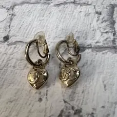 【最終処分SALE】CHANEL ココマーク B22B イヤリング A-9394