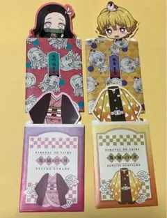 鬼滅の刃 無限列車　竈門禰豆子　我妻善逸　ダイカット　ステッカー　セット