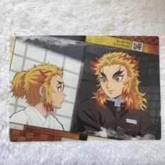 【鬼滅の刃】 クリアビジュアルポスター 煉獄杏寿郎