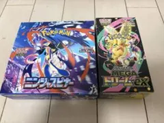 ポケモンカードゲーム ニンジャスピナー&MEGAドリームex シュリンク無し
