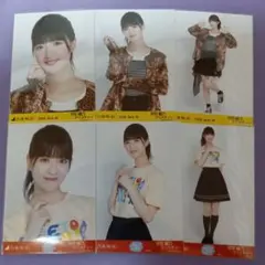 乃木坂46 生写真 吉田綾乃クリスティー 大阪Tシャツ 大阪ver.コーデ 6種
