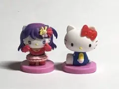 ハローキティ　チョコエッグ　2種　推しの子　70年代ハローキティ