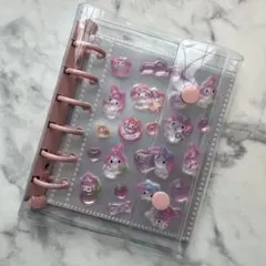 シール帳　バインダー　A7 おまけシールつき