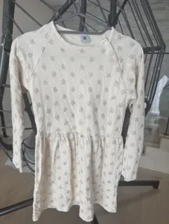 PETIT BATEAU 星柄 長袖ワンピース 152cm