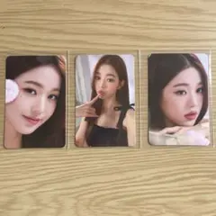 IVE ウォニョン　トレカ　ハパクリスティン特典