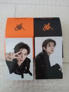 TXT ヨンジュン MOAコン ミニフォト トレカ 2枚セット　MOA　CON