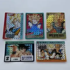 希少・キラ】ドラゴンボール カードダス・スーパーバトル等 6枚セット