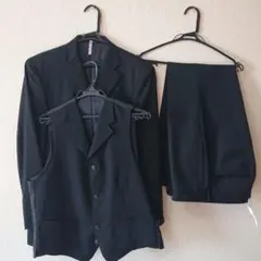 メンズ ビジネススーツ3点セット