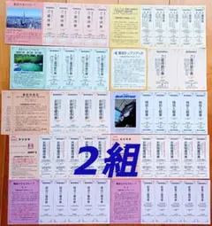 東京スカイツリー、東武ワールドスクエア、 東武博物館 優待券 ほか　2組のサムネイル