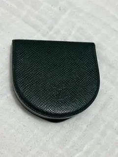 ダークグリーン レザー コインケース