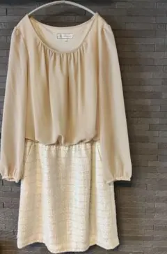 ROPÉ PICNIC 　ベージュ　ワンピース　 38