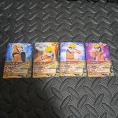 ナルティメットヒーロー3 九尾ナルトフィギュア 特典カード セット