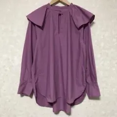 JOURNAL STANDARD relume ビッグカラーブラウス パープル