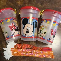 【最終値下げ中/バラ売り可】ディズニー　ポップコーンケース