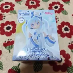 初音ミク　ぬーどるストッパーフィギュア　雪ミク　スカイタウン10th ver.
