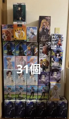 最新プライズフィギュア　美少女系　ウマ娘　JUMP コナンなど　31個まとめ売りのサムネイル
