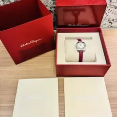 Salvatore Ferragamo フェラガモ ガンチーニ 時計 シルバー