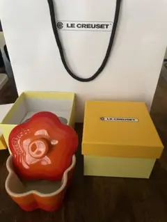 ♡ルクルーゼ　ソルベコレクション フラワー　プレート LC14cm 新品　皿 ル・クルーゼ」の「フラワーコレクション」からエレガントな新作が登場