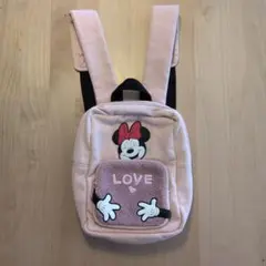 Disney×ZARA　ミニーマウス ピンクミニリュック