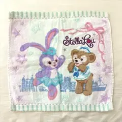 東京ディズニーシー ダッフィー＆ステラルー ミニタオル ハンカチ ハンドタオル