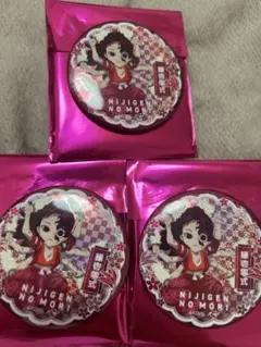 鬼滅の刃 ニジゲンノモリ ネオン缶バッジ 縁壱零式