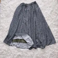 Sonny Label 花柄ロングスカート ウエストゴム ナチュラル 大人