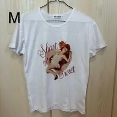 サブリナカーペンター　Short n' Sweet Tシャツ Mサイズ　ホワイト