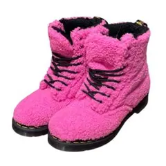 8/31まで！【Dr.Martens】フェイクファーブーツ 8ホール ボアブーツ