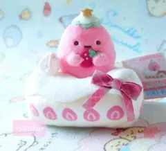 新品・限定品】すみっコぐらし展 ねこ いちごの家 すみの駅 てのり
