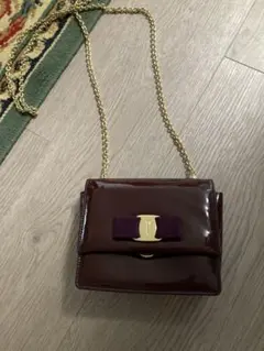 リボン ショルダーバッグ