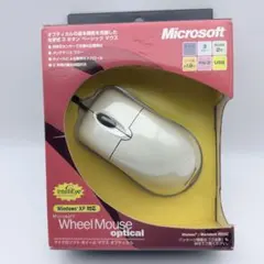【希少箱付】MicrosoftWheelMouseOptical USB/PS2のサムネイル