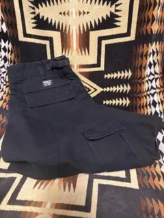 Supreme カーゴハーフパンツブラック 30インチ