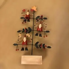 サンタクロース 卓上ツリー型 オーナメント
