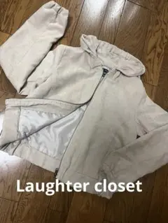 Laughter Closet フード付きジャケット ベージュ