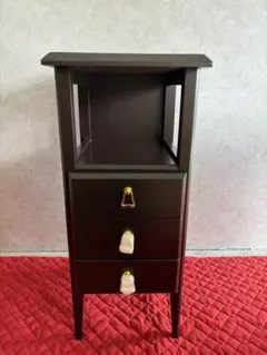 新品 訳ありフリーチェスト 引き出し付き 電話台 アンティーク調 TELラック 新品 訳ありフリーチェスト 引き出し付き 電話台 アンティーク調 TEL