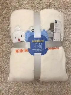 GU パペットスンスン マシュマロフィール ラウンジセット S パジャマ　白