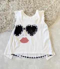 アルマーニ ジュニア チェック柄　Ｔシャツ 140cm 10Aサングラス