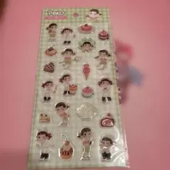 Peko Clear Jelly Seal ステッカー 不二家のサムネイル